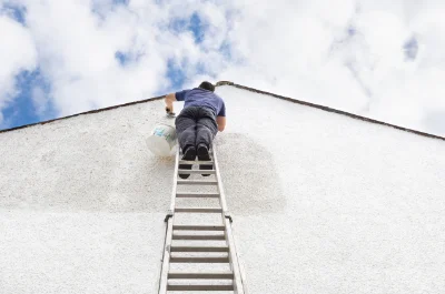 Peinture extérieure à la Bonneville-sur-Iton — façades et ravalement